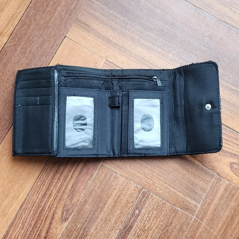 Target Small Black Fold-Up Wallet